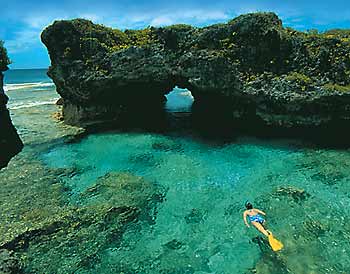 Niue, paraíso natural e tecnolóxico