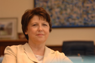 Martine Aubry, actual l&iacute;der do Partido Socialista franc&eacute;s