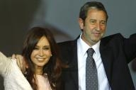 Cristina Fern&aacute;ndez e Julio Cobos