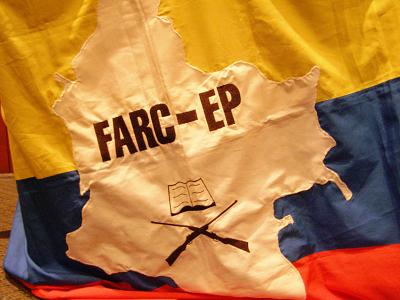 Farc-Ep. Bandeira Foto © Xurxo Martinez Crespo