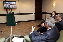Touriño inaugurou por medio dunha videoconferencia a ‘Ponte Tecnolóxica con Iberoamérica'