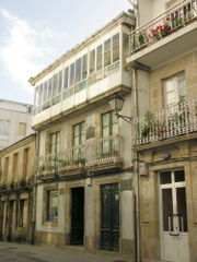 Casa de Castelao na R&uacute;a de Abaixo 42