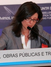 A conselleira Mar&iacute;a Xos&eacute; Caride