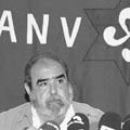 O presidente de Acción Nacionalista Vasca (ANV), Kepa Bereziartua