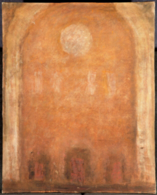 "Interno de catedrale", Zoran Mu&scaron;i�?, 1984