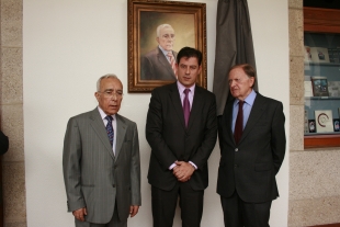 Francisco Cacharro, Xos&eacute; Ram&oacute;n G&oacute;mez Besteiro e Xulio Ulloa