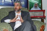 Khaled Meshaal, dirixente de Hamás / Imaxe: CNN