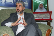 Khaled Meshaal, dirixente de Ham&aacute;s / Imaxe: CNN