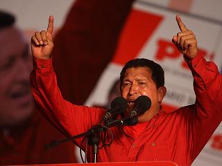 O presidente venezuelano Hugo Chávez