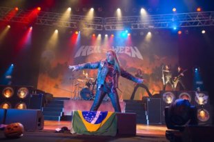 Helloween, nun concerto en Brasil