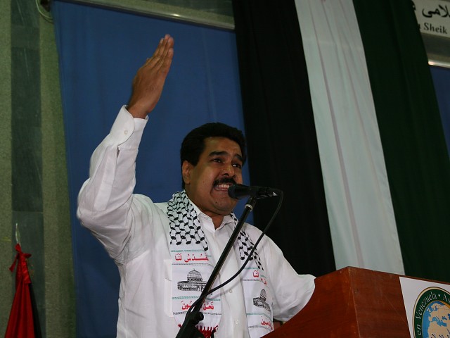 O ministro de Relacións Exteriores de Venezuela Nicolás Maduro
