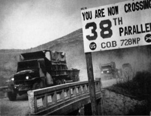 O paralelo 38 divide as d&uacute;as Coreas dende a fin da guerra, en 1953