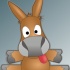 Mascota do eMule, un dos programas P2P m&aacute;is populares