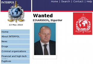 Orde de busca na web da Interpol