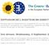 A xuntanza de Dur&atilde;o Barroso cos Verdes/ALE, en directo pola web