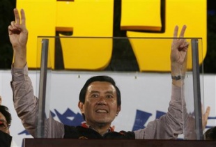 Ma Ying-Jeou, este sábado tras coñecer os resultados