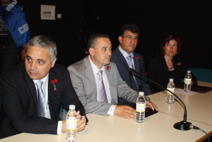 Os tr&aacute;nsfugas do PSOE en Gondomar no pleno do 7 de xullo (Imaxe: Valminor.info)