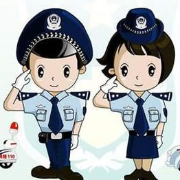 Jingjing e Chacha, os dous ciber polic&iacute;as que aparecen nalgunhas webs chinesas