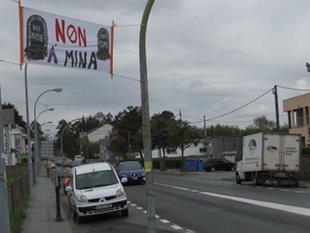 A veci&ntilde;anza amosou o seu rexeitamento &aacute; mina
