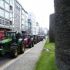 Imaxe da tractorada deste m&eacute;rcores en Lugo / SLG