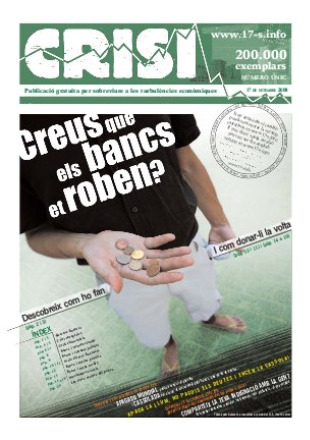Capa da revista 'Crisi', fundada por Duran