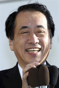 Naoto Kan é o primeiro ministro xaponés (PDX)