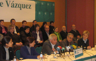 Guillerme Vázquez presentou oficialmente a súa candidatura
