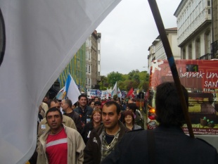 Imaxes da manifestaci&oacute;n