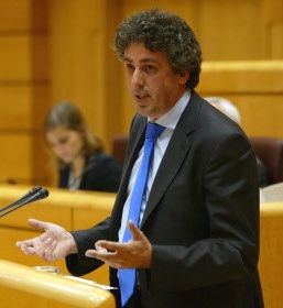 Xos&eacute; Manuel P&eacute;rez Bouza, senador do BNG