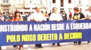 Manifestaci&oacute;n da FPG no D&iacute;a da Patria de 2006