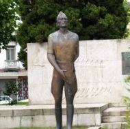 Estatua de Mill&aacute;n Astray, na Coru&ntilde;a