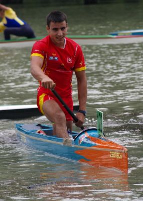 Manuel Antonio Campos, que conseguiu a s&uacute;a primeira medalla nun Mundial