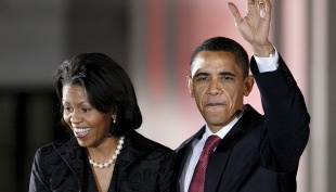 Michelle e Barack Obama, este sábado