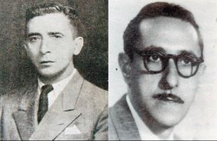 Ant&oacute;n Seoane e Xos&eacute; G&oacute;mez Gayoso