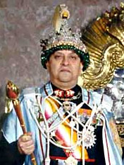 Gyanendra, o rei