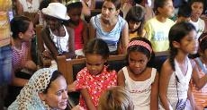 Recibimento a crianzas saharau&iacute;s nun concello do pa&iacute;s