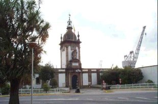 A porta do Arsenal de Ferrol