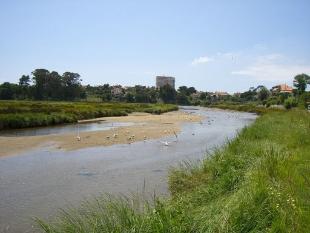 R&iacute;o Lagares ao seu paso por Vigo