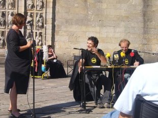Presentaci&oacute;n dos actos do 15 aniversario da Sala Nasa, en setembro de 2007