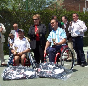 En 2007 foi subcampión estatal en individual e campión en dobres, con Martín Varela (con quen está nesta imaxe)