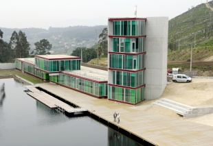 Imaxe das novas instalaci&oacute;ns de Verducido-Xeve, o centro de Pontill&oacute;n do Castro