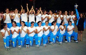 As mozas do CD Fonti&ntilde;as