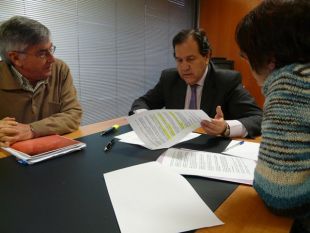 Emilio Rosa Solana, Ricardo Garc&iacute;a Borreg&oacute;n e Charo S&aacute;nchez Parga (clique para ampliar)