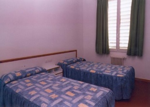 Unha fotograf&iacute;a dos cuartos nos que dormen os deportistas no CGTD
