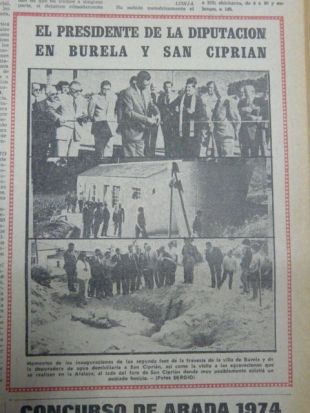 El Progreso recolle a visita do presidente da Deputaci&oacute;n