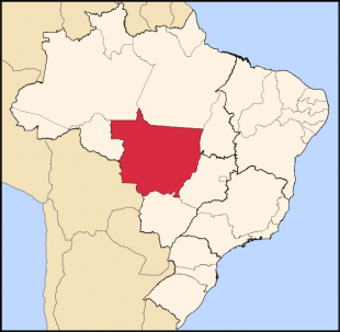O parque do Xingu est&aacute; no estado do Mato Grosso