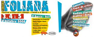M&aacute;is de 170 galegos hanse desprazar a Nou Barris
