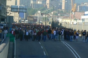 Manifestaci&oacute;n dos obreiros do naval, esta cuarta feira en Vigo