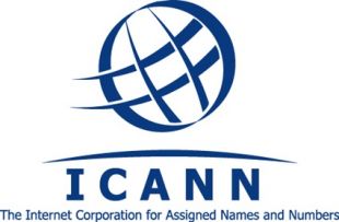 O logo da ICANN