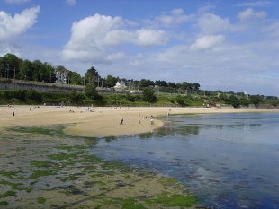 A praia do Moulin Blanc, en Brest (a car&oacute;n do porto deportivo) / Flicrk: Pablo Carballada